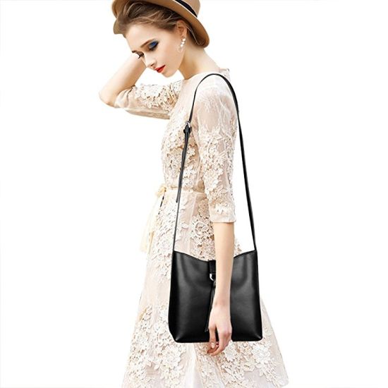 Fashion Lady Handbag Promotion Shoulder Bag PU Handbag Women Bag (WDL0337)
