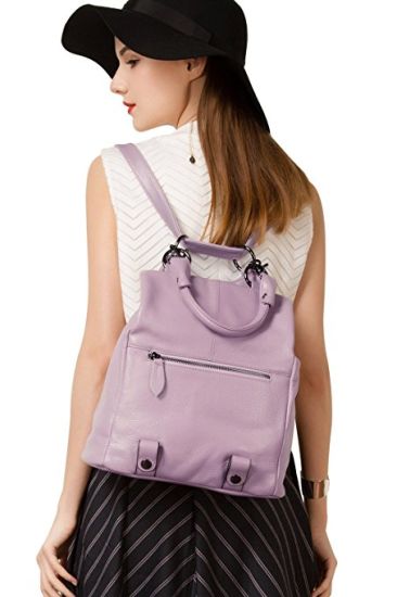 Fashion Lady Hot Sell Backpack Classic High Quality School Student Backpack Promotional Backpack (WDL0557)