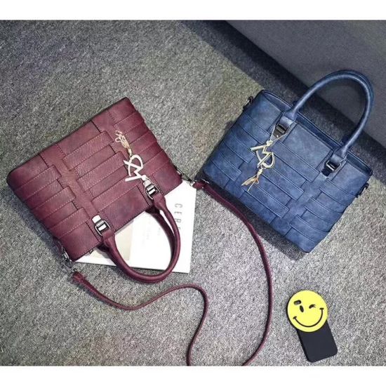 New Designer Fashion Lady Handbag PU Leather Hand Bag (WDL0077)