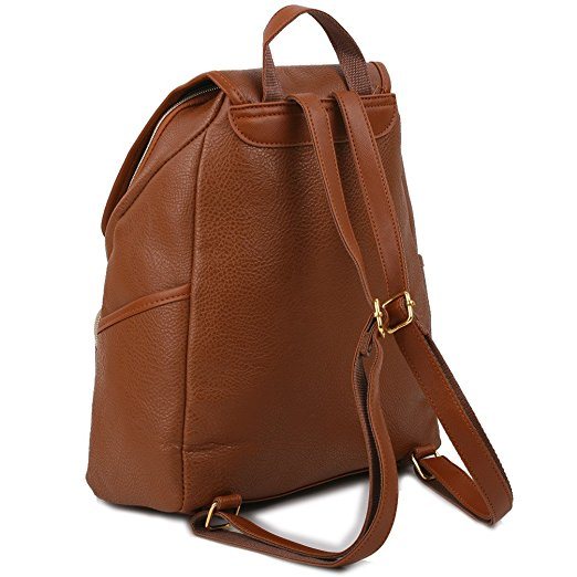 PU Leather Backpack Design Backpack School Student Backpack Promotional Backpack Large Capacity Backpack (WDL0543)