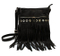 Fashionable Handbag Female Handbags Popular Lady Handbag Handbag Fashion Bag Tassel Decorated Falp PU Crossbody Bag (WDL01142)