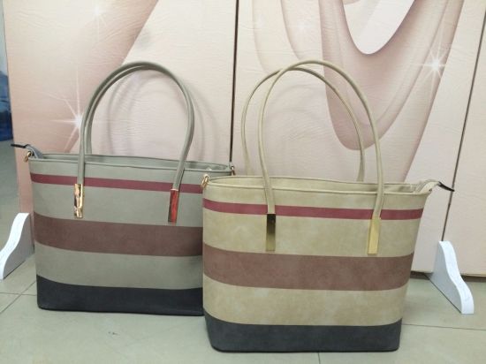 Fashion Ladies Handbag Promotional Handbag Gift Bag Handbag Set PU Leather Handbag Women Bag Mummy Bag Shopping Bag (WDL01030)