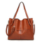PU Splicing Lady Tote Mummy Bag Shopping Fashion Handbag Ladies Bag Designer Handbags (WDL0209)