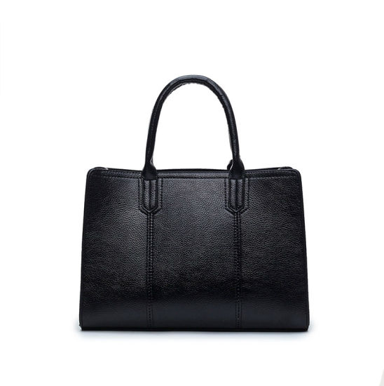 Classic Lady Handbag Fashion Tote Basic Lady Bag (WDL0847)
