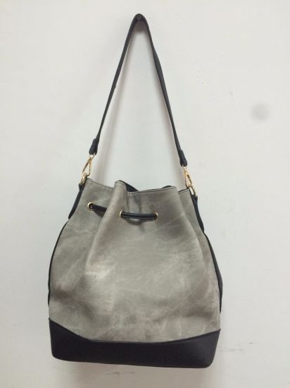 Bucket Bag Fashion Ladies Handbag Women Bag Handbag Set Ladies Bag Sets 2018 PU Leather Bag Replica Bag OEM Lady Handbags (WDL01042)