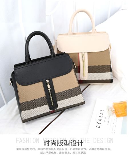 Zippered Printing Lady Fashion Handbag Nice Designer Lady Bag (WDL0163)