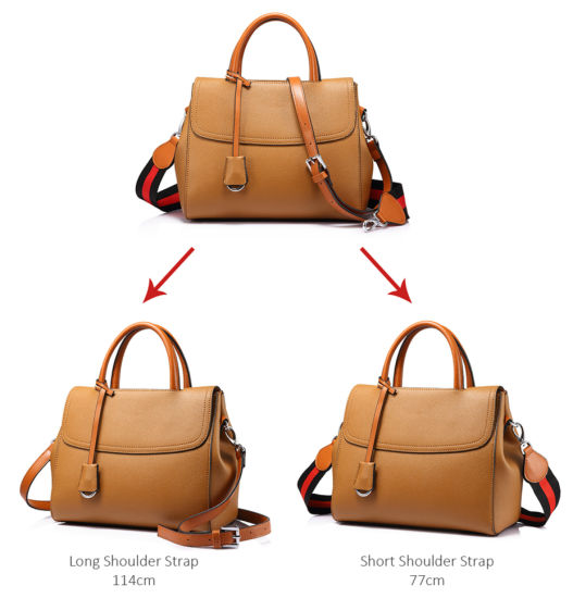 Women Handbag Wide Strap Shoulder Bag Female Multifunctional Top-Handle Tote (WDL0954)