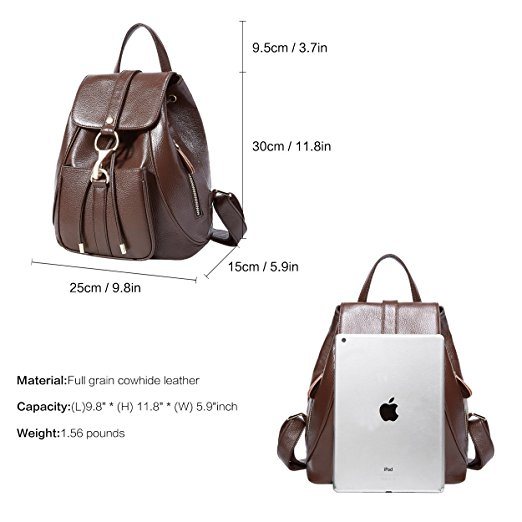 Simple Lady Promotional PU Leather Backpack Hot Sell High Quality Backpack School Student Backpack (WDL0552)