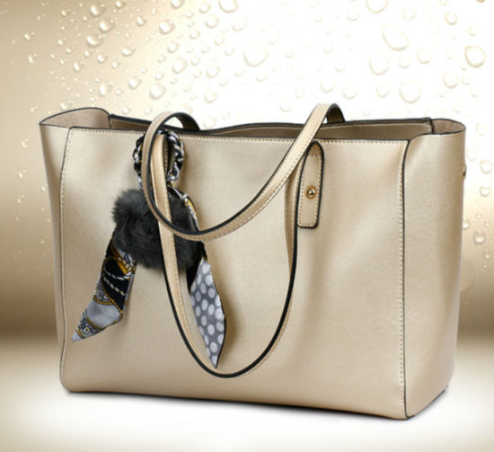 2PCS Handbags Lady Fashion Handbag Women Tote Ol Work Bag (WDL0978)