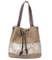Canvas Bucket Lady Handbag Fashion Shoulder Bag (WDL0292)