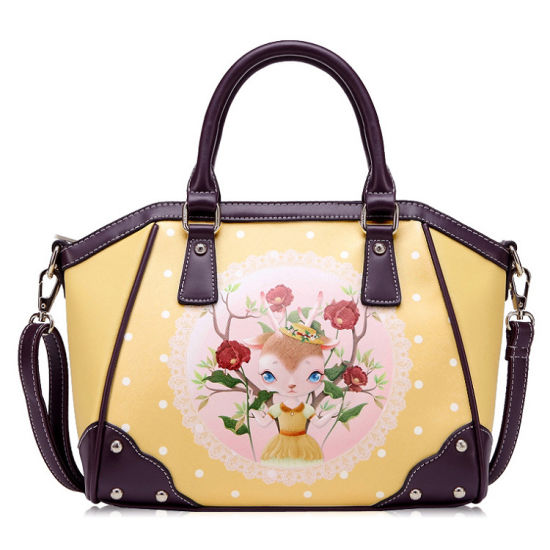 Vintage Women Handbag PU Ladies Handbags Shoulder Bag Work Tote (WDL0720)