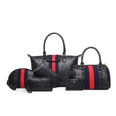 Lady Handbag Sets Fashionable Handbag Women Handbag Popular Handbags Bag Leather Clutch Ladies Handbag (WDL01207)