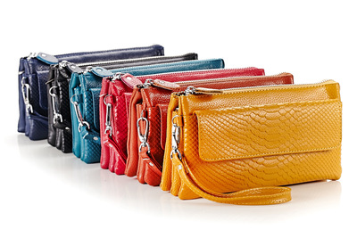 Women Crossbody Bag Multi Colors Clutch Bag Serpentine Package