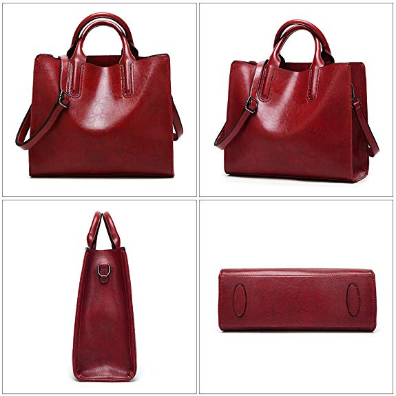 Cowhide handbag for lady tote bags