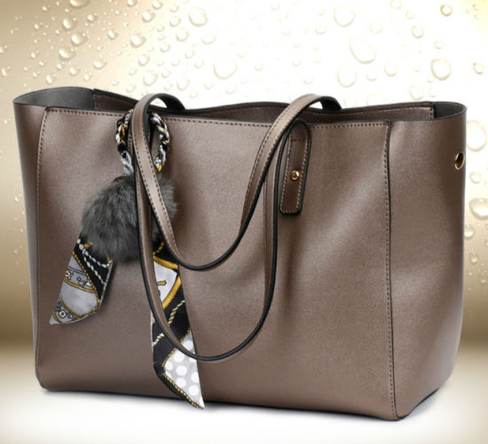 2PCS Handbags Lady Fashion Handbag Women Tote Ol Work Bag (WDL0978)