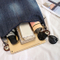 Lady Bag Designer Ladies Handbags Big Purses Jean Denim Tote Popular Handbag (WDL0957)