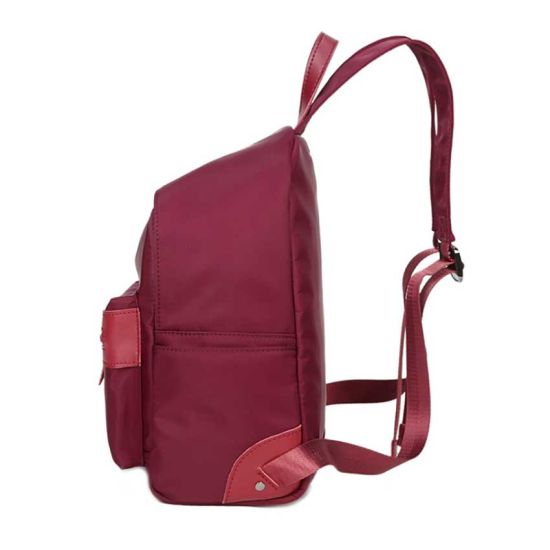 Classic Basic Lady Backpack PU Leather Daily Pack (WDL0814)