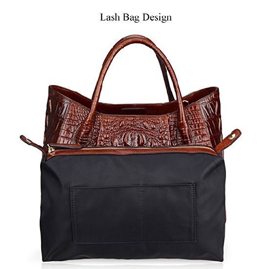 Fashion Lady Handbag Large Capacity Women Bag Shopping Handbag PU Leather Designer Bag (WDL0403)