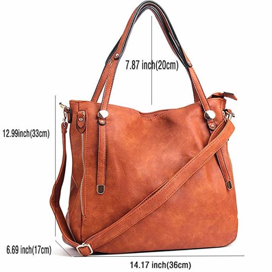 Lady Handbag Handbags Leather Handbags Designer Handbags Lady Handbags PU Handbag Ladies Bag Handmade Handbag (WDL01420)