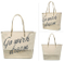 Canvas Casual Tote Women Handbag Shopping Bag School Bag (WDL0804)