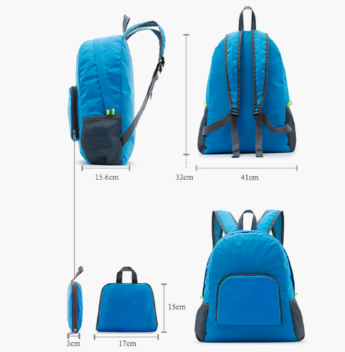 Lady Backpack Waterproof Travel Bag Folding Backpack Promotional Backpack Sports Bag High Quality Bag