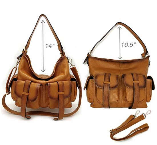 Classic Lady Handbag Fashion Ladies Handbags Designer Handbag PU Leather Bags Women Bag (WDL01436)