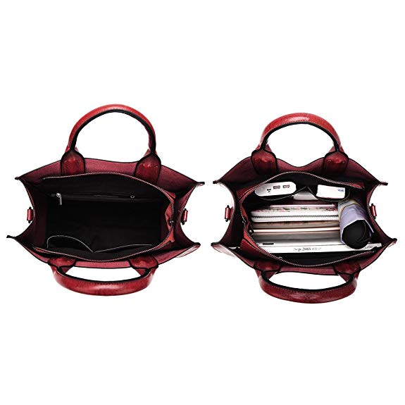 Cowhide handbag for lady tote bags
