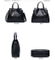 2PCS Set Lady Work Handbags Causal Women PU Leather Wallet (WDL0874)