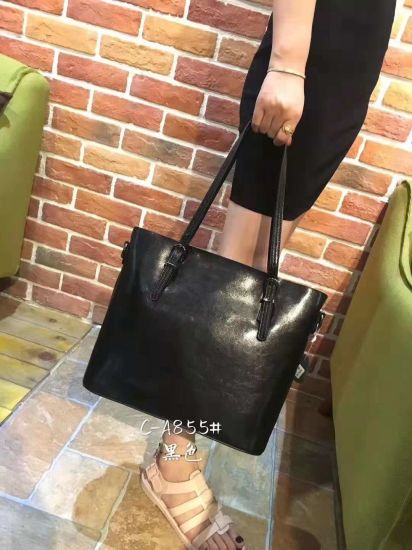 Ladies Handbag Hand Bags High Quality Replica Handbag Black and White Hot Sell Shoulder Lady Bag Simple Women Bag Women Bag Lady Handbag (WDL014563)