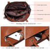 Cow skin cross-body bag for lady's handbag