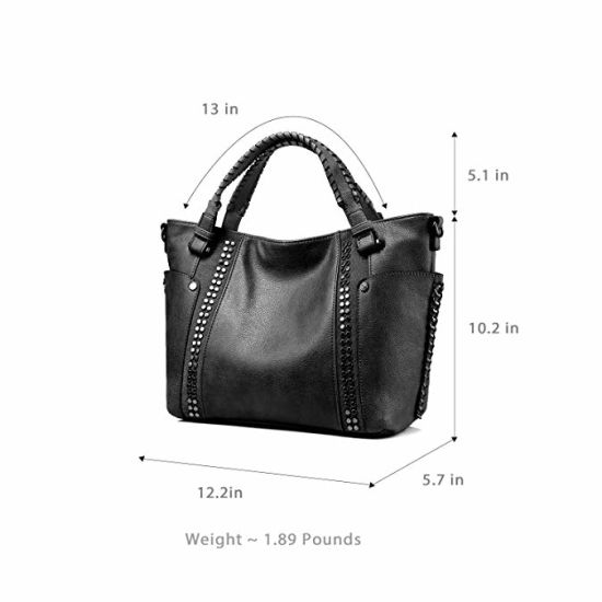 Tote Bag Lady Handbag Ladies Handbag PU Leather Bags Designer Bag Fashion Lady Bags (WDL01462)