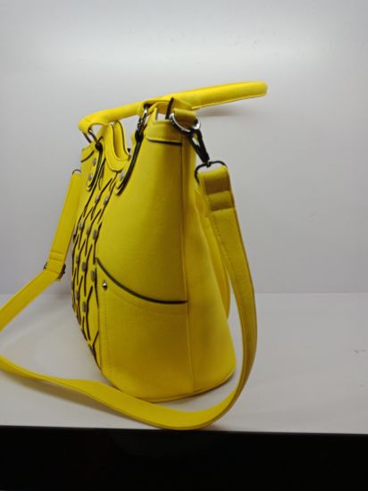 PU Leather Bag Flower Handbags Lad Handbag 2018 Women Handbag Designer Bag Fashion Handbags (WDL0447)