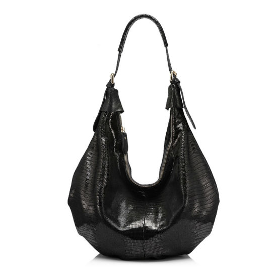 Lady Fashion Handbag Hobo Large Capacity with Serpentine Prints (WDL0896)