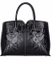 PU Leather Emboss Flower Lady Handbag Ladies Handbags Designer Handbag Fashion Bags (WDL01488)